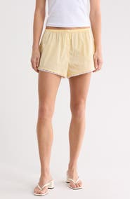 Good American Poplin Boxer Shorts