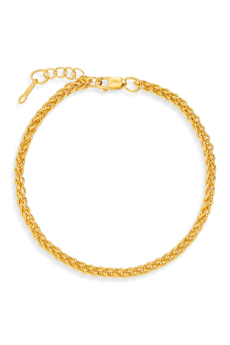 Wheat Chain Bracelet, Main, color, GOLD FILL