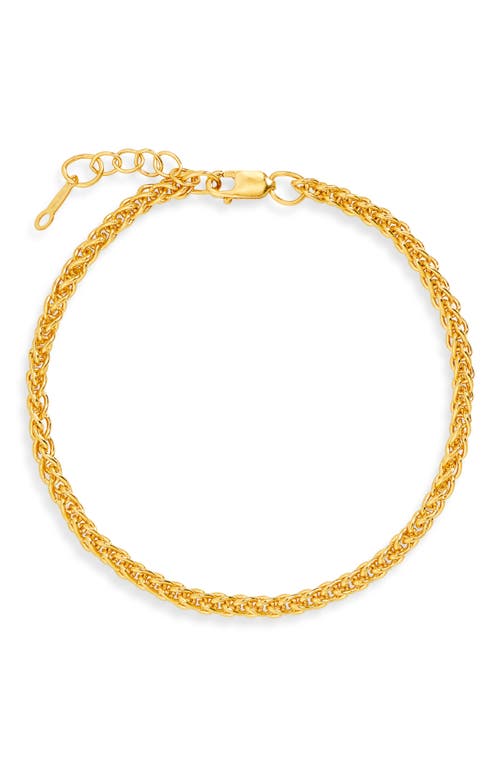Nashelle Wheat Chain Bracelet
