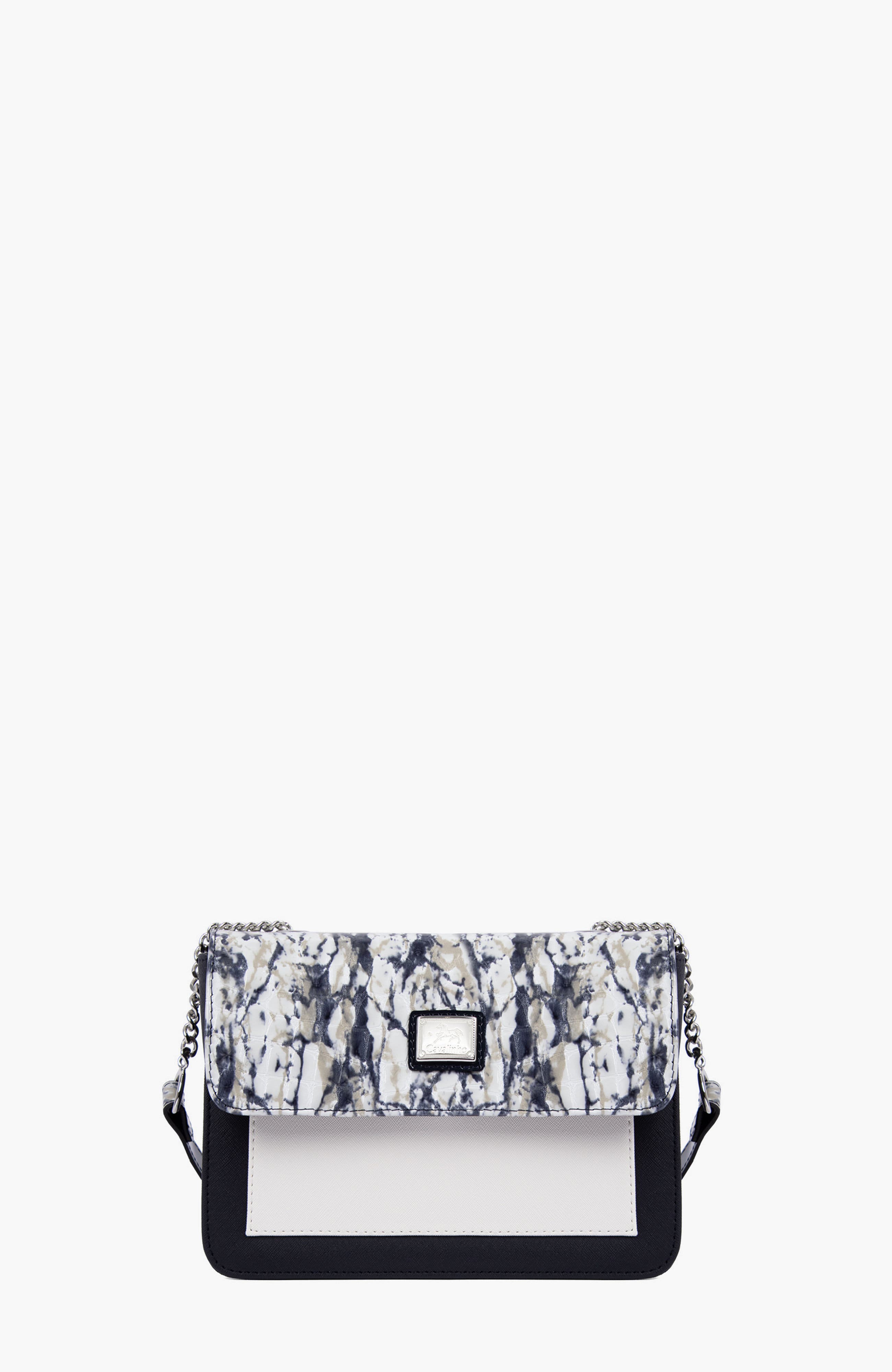 Acqua Marine 398 Shoulder Bag, Main, color, Navy / White