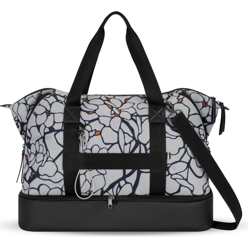 Sherpani Boston Women's Anti-theft Travel Tote Duffel With Removable Shoe Compartment In Multi