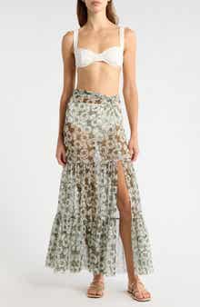 Hutch Sheer Cover-Up Maxi Skirt