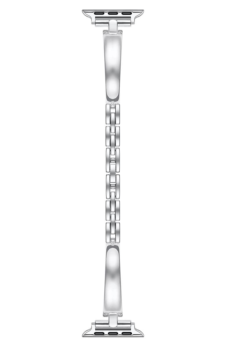 Posh Tech Alexis Apple Watch<sup>®</sup> Bracelet Watchband, Main, color, Silver