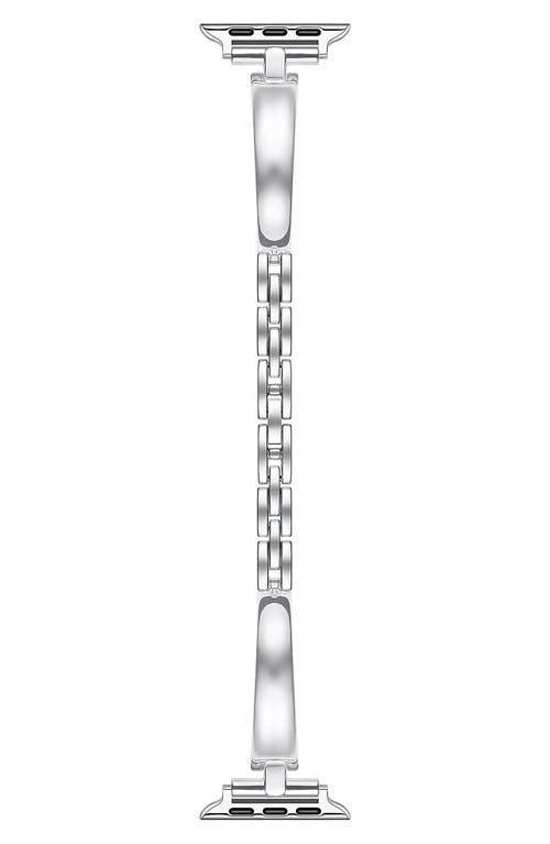 Posh Tech Alexis Apple Watch® Bracelet Watchband In Silver