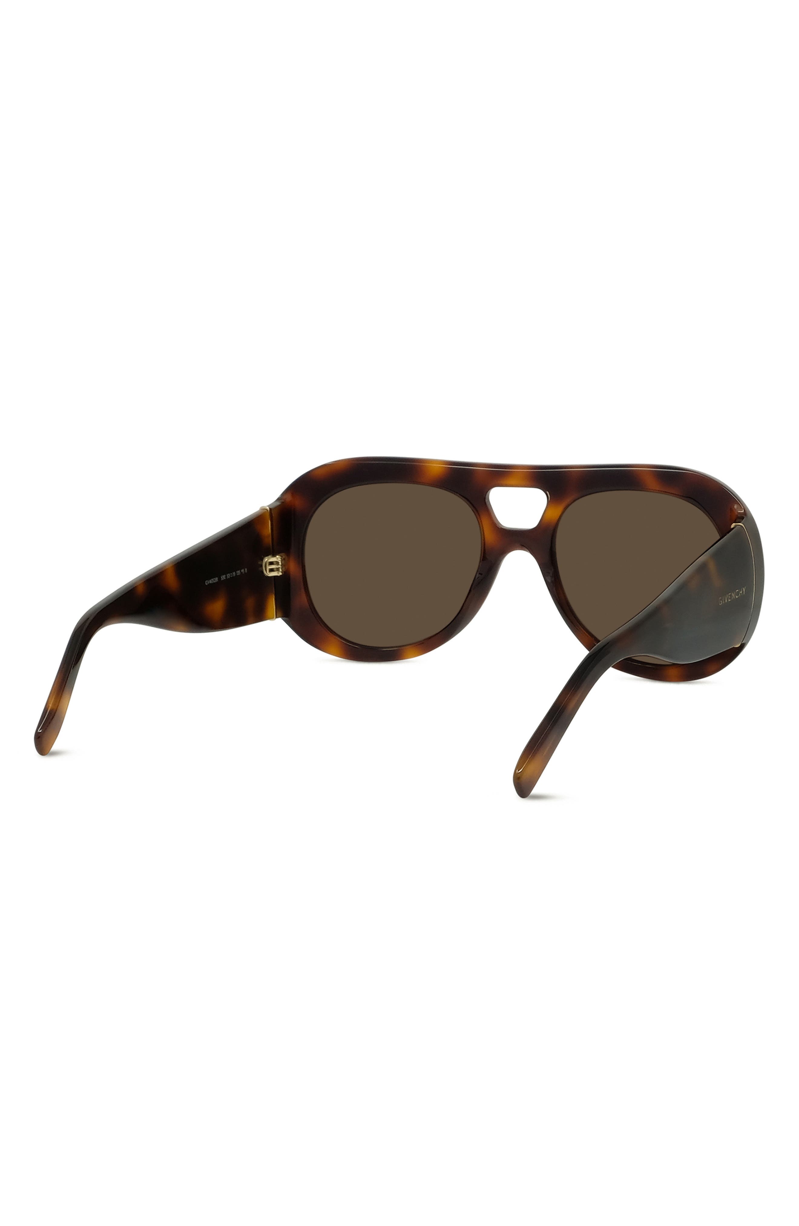 Женские солнцезащитные очки Givenchy Bold 53mm Gradient Round Sunglasses — фото 6
