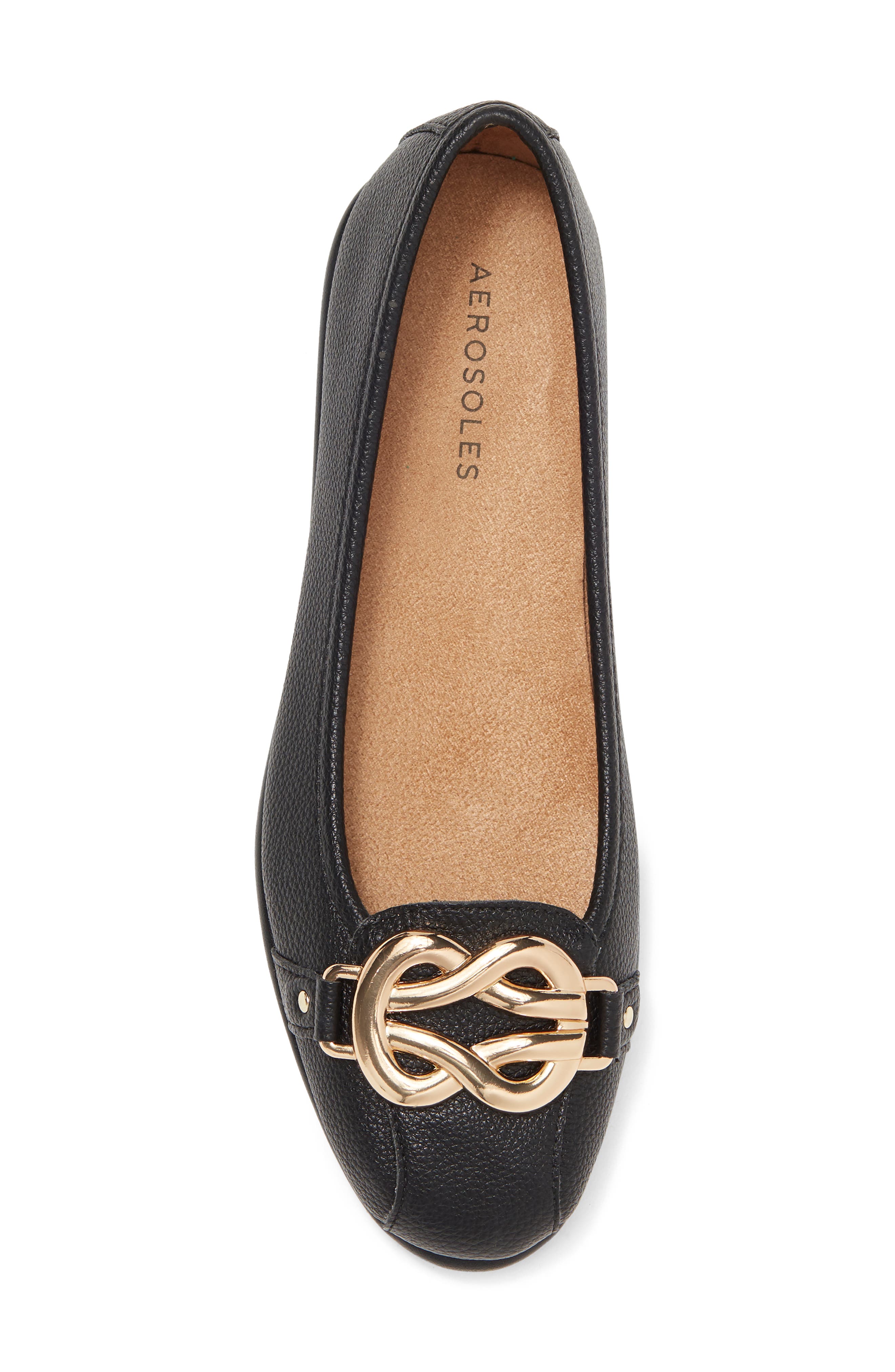 Aerosoles Big Bet Pebbled Flat - Wide Width Available, Alternate, color, 