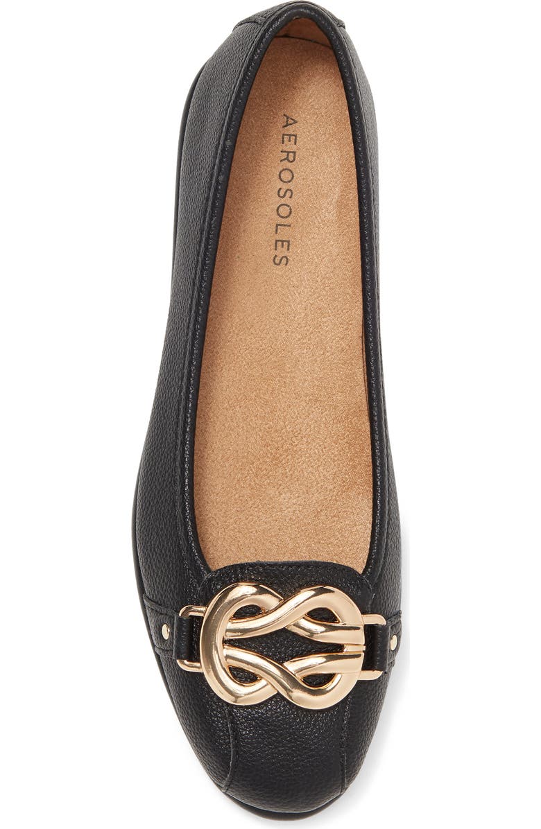 Aerosoles Big Bet Pebbled Flat - Wide Width Available, Alternate, color,