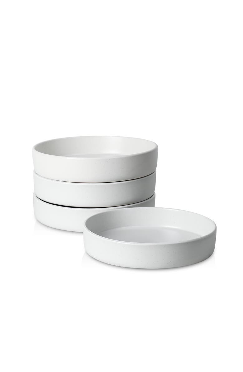 Stone Lain Albie Stoneware 4-Piece Pasta Bowl Set, Main, color, 