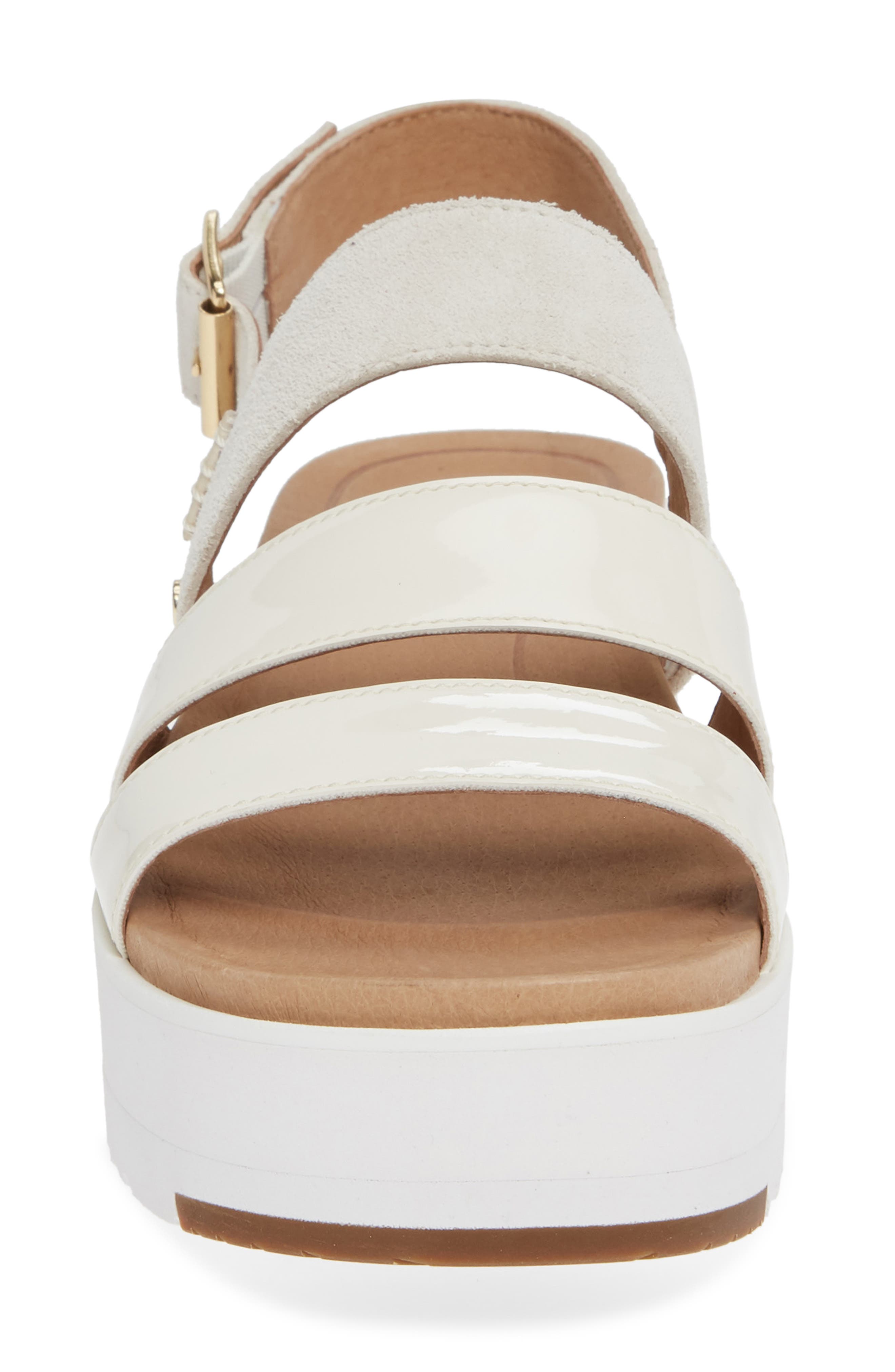 Braelynn Flatform Sandal, Alternate, color, JASMINE LEATHER