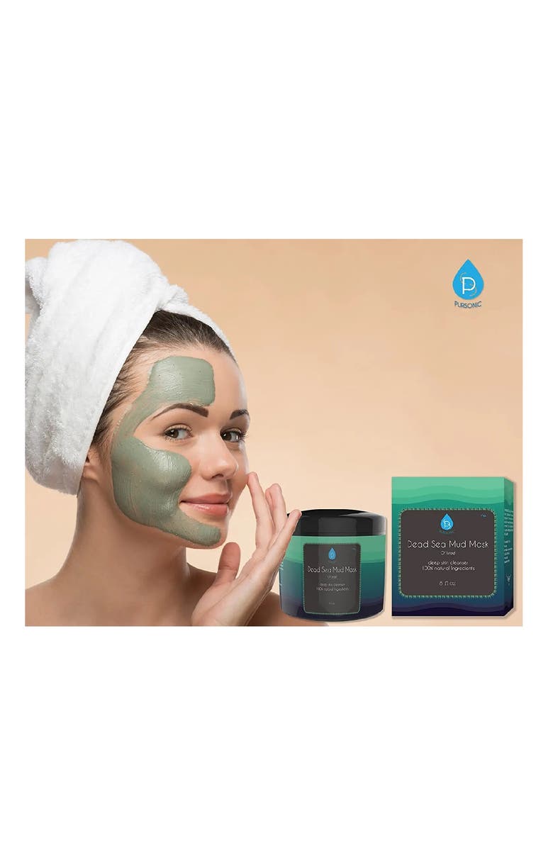 PURSONIC Dead Sea Mud Musk 8 Oz, Alternate, color, Blue
