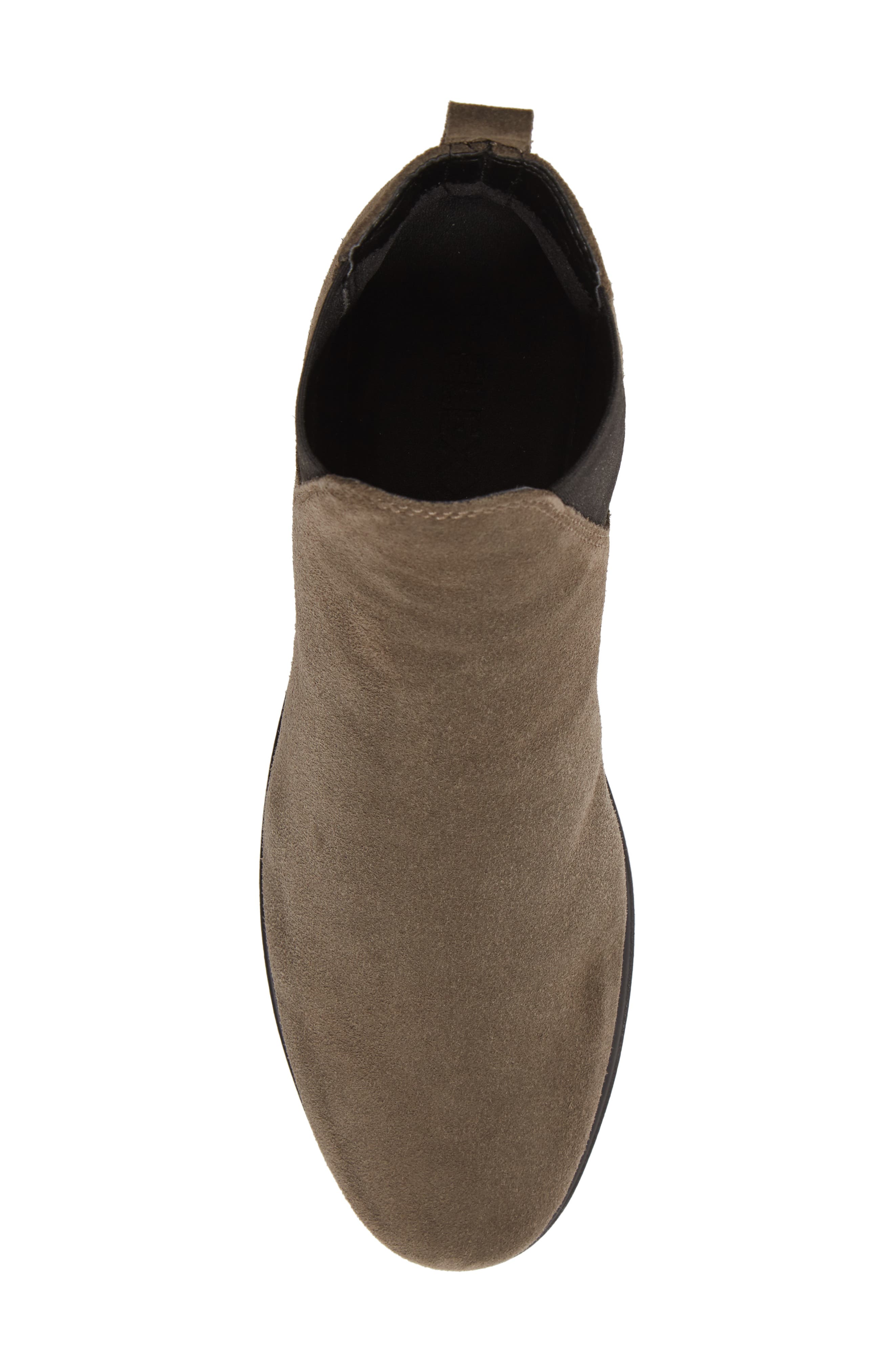 Slimmer Chelsea Wedge Boot, Alternate, color, TAUPE SUEDE