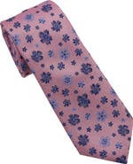 Ben Sherman Floral Twill Slim Tie