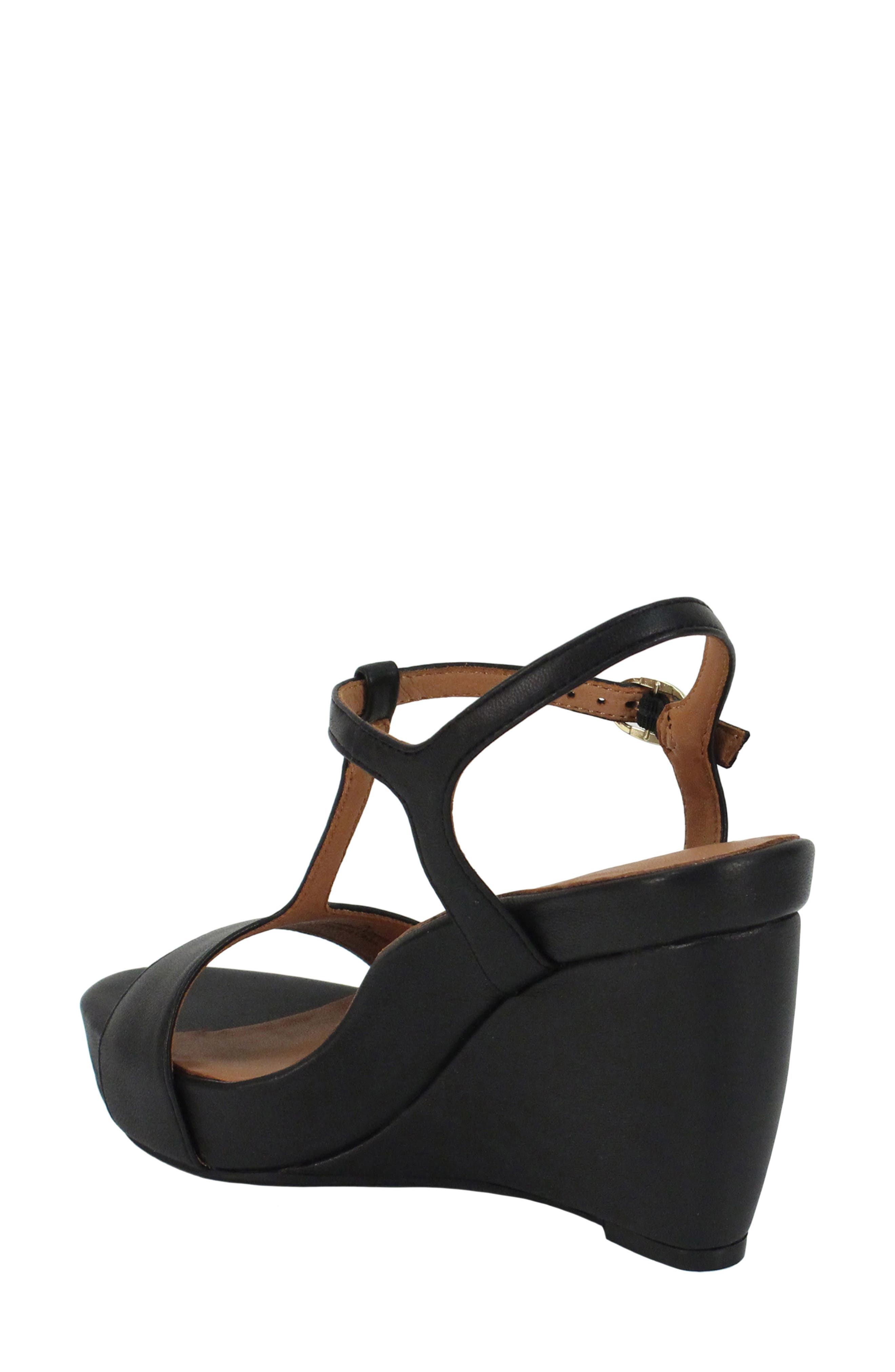 L'Amour des Pieds Idelle T-Strap Wedge Sandal, Alternate, color, 