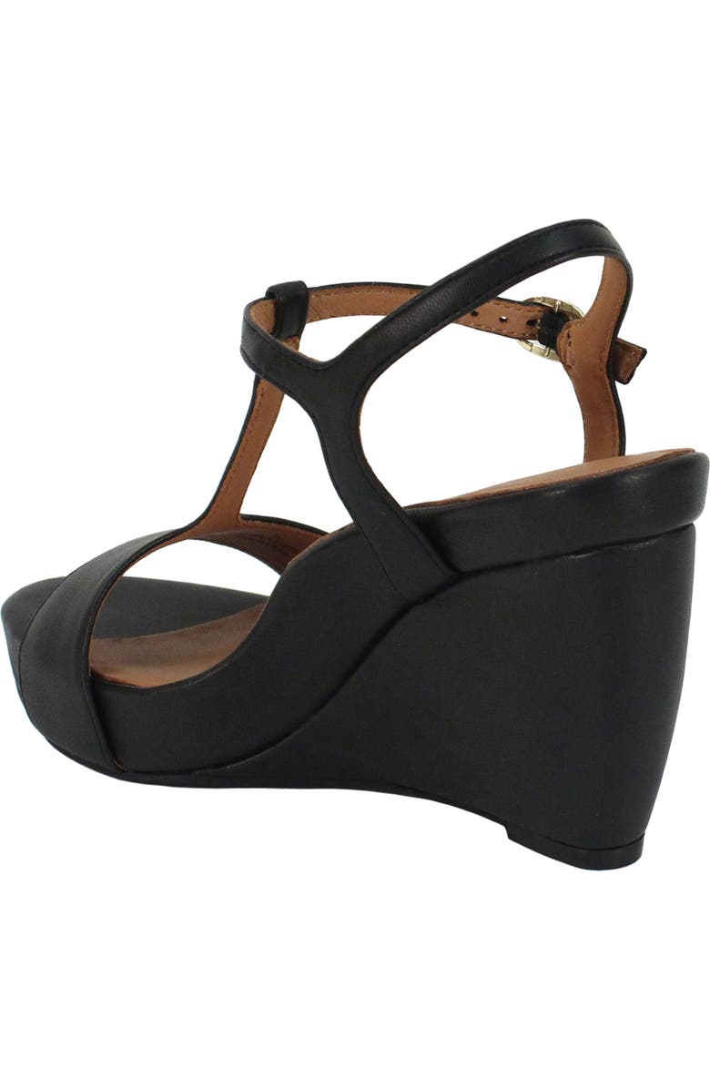 L'Amour des Pieds Idelle T-Strap Wedge Sandal, Alternate, color,
