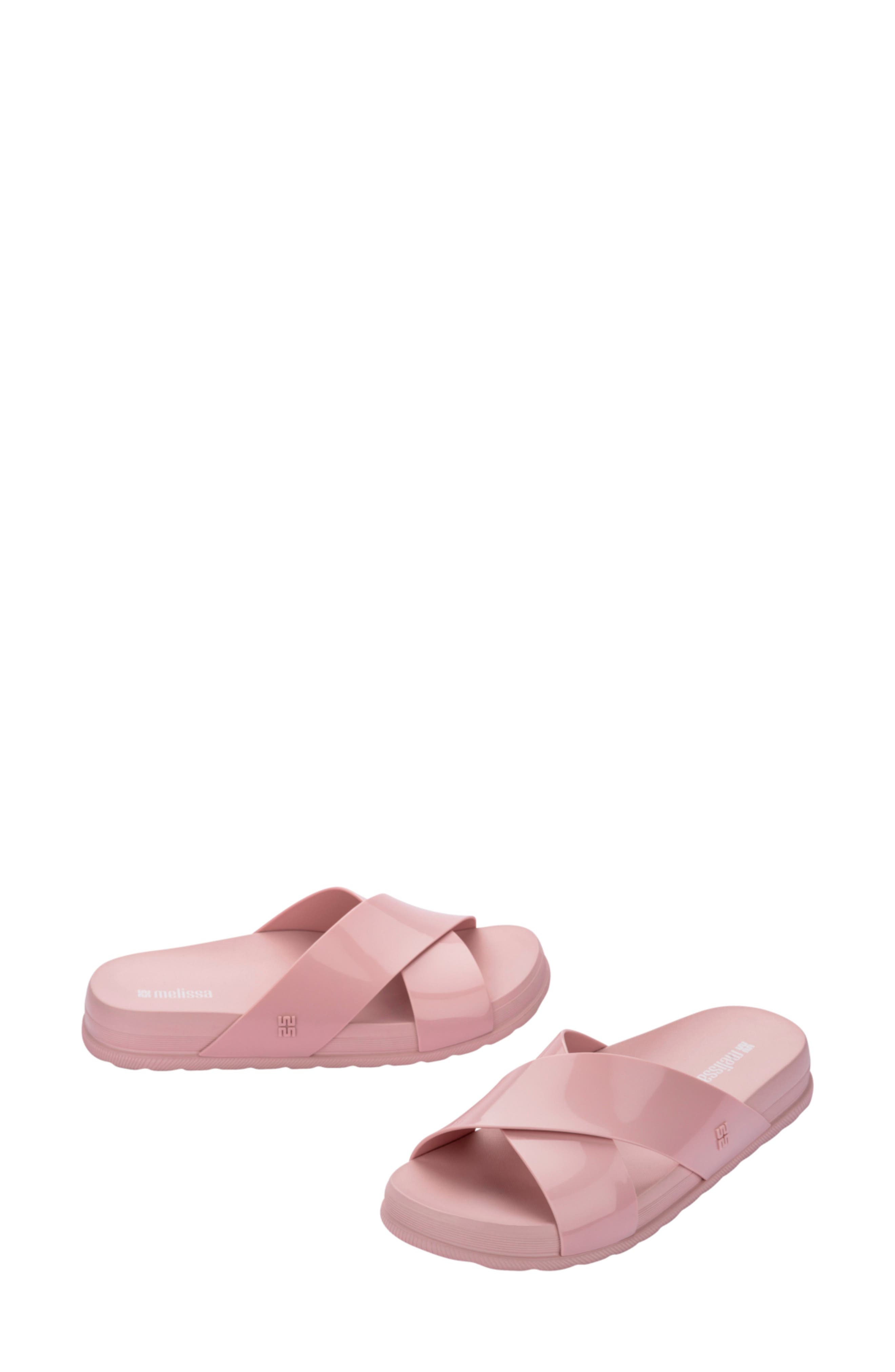 Cozy Cross Platform Slide Sandal, Alternate, color, PINK