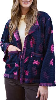 SAACHI Fringe Trim Jacket