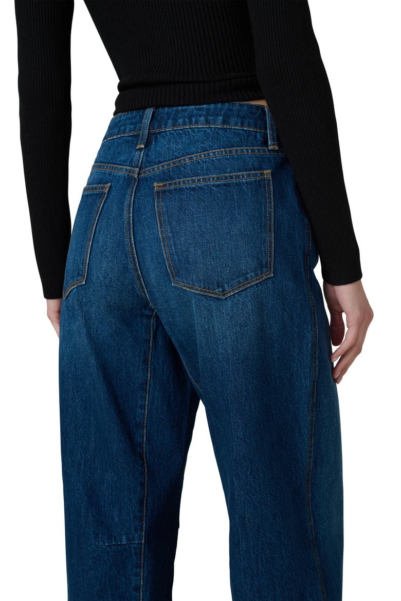 The Wilder High Waist Crop Relaxed Barrel Jeans, Alternate, color, UNMISTAKABLE