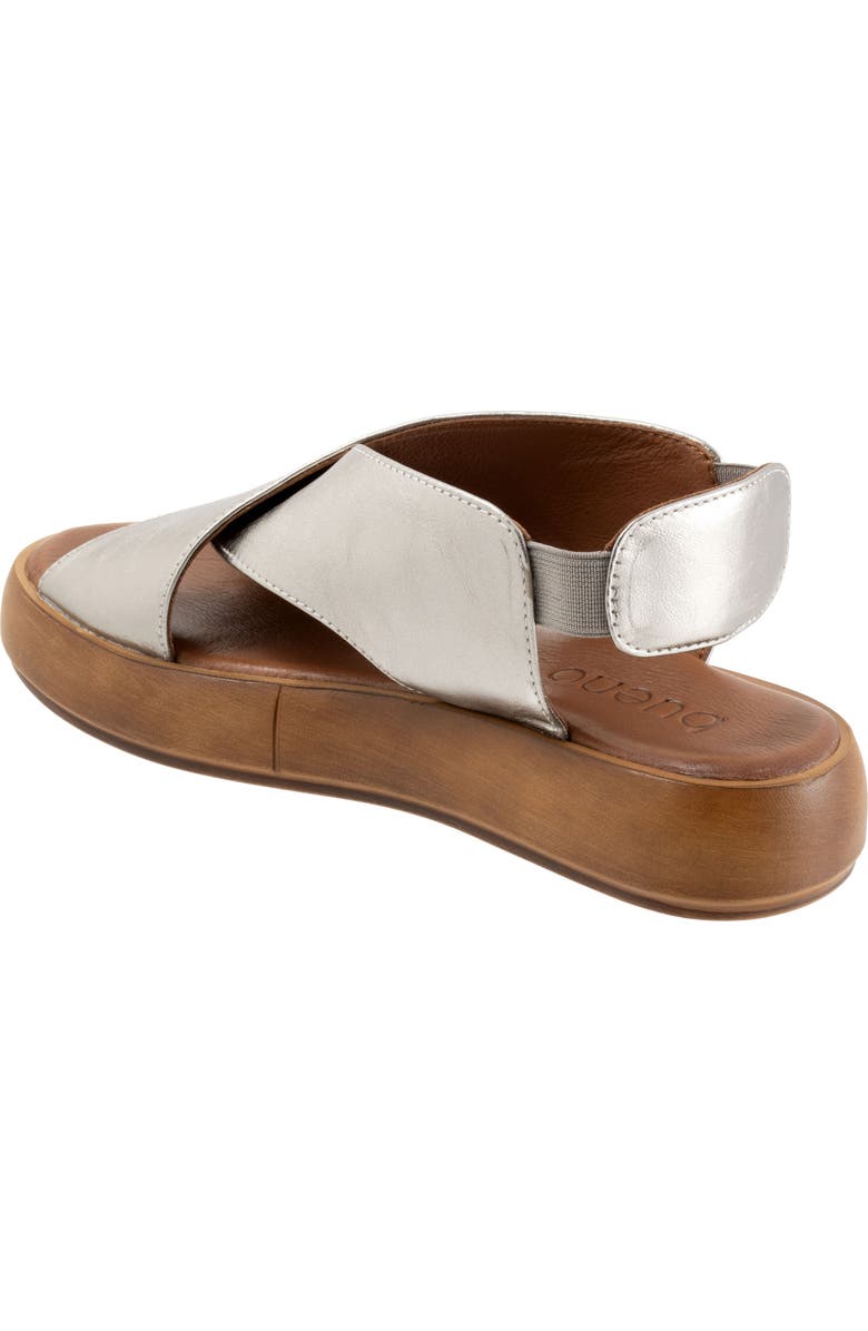Bueno Jayden Sandal, Alternate, color, Dark Silver