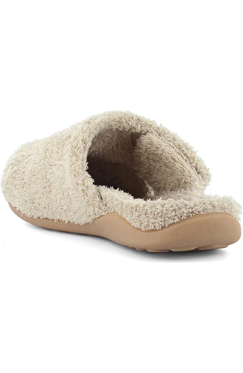 STRIVE Zara Faux Fur Slipper, Alternate, color, Beige