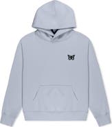 Dalix Butterfly Relaxed Midweight Fleece Pullover Hoodie
