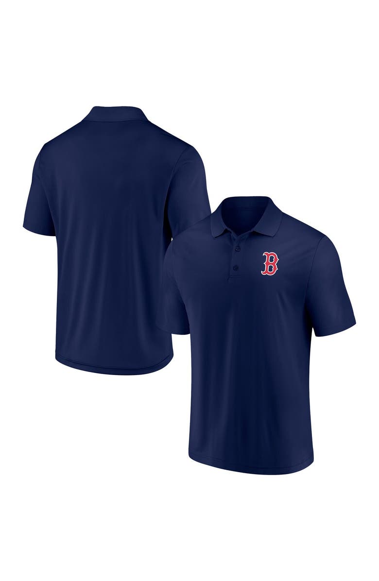 FANATICS Men's Fanatics Navy Boston Red Sox Primary Logo Polo, Alternate, color, Navy