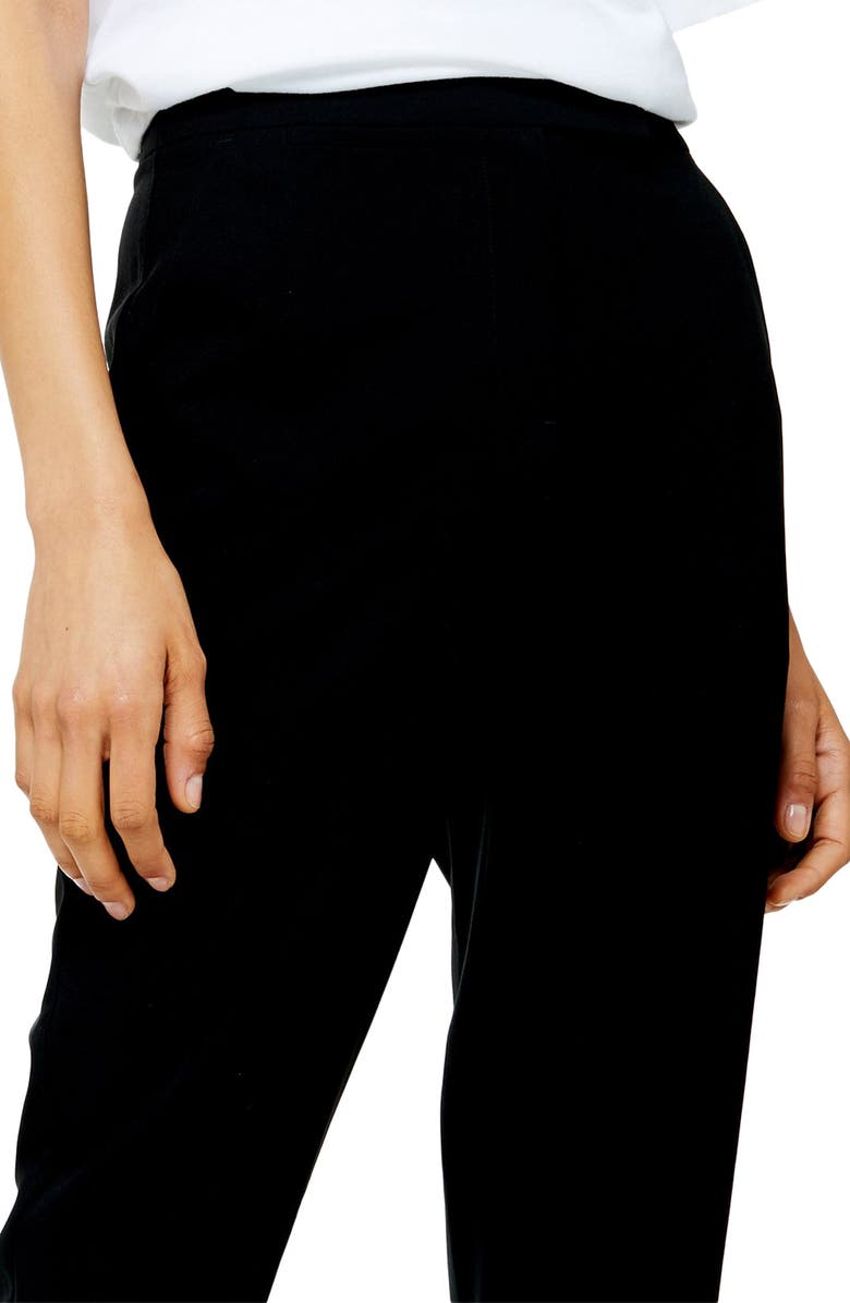 Topshop Markie Cigarette Trousers, Alternate, color, 