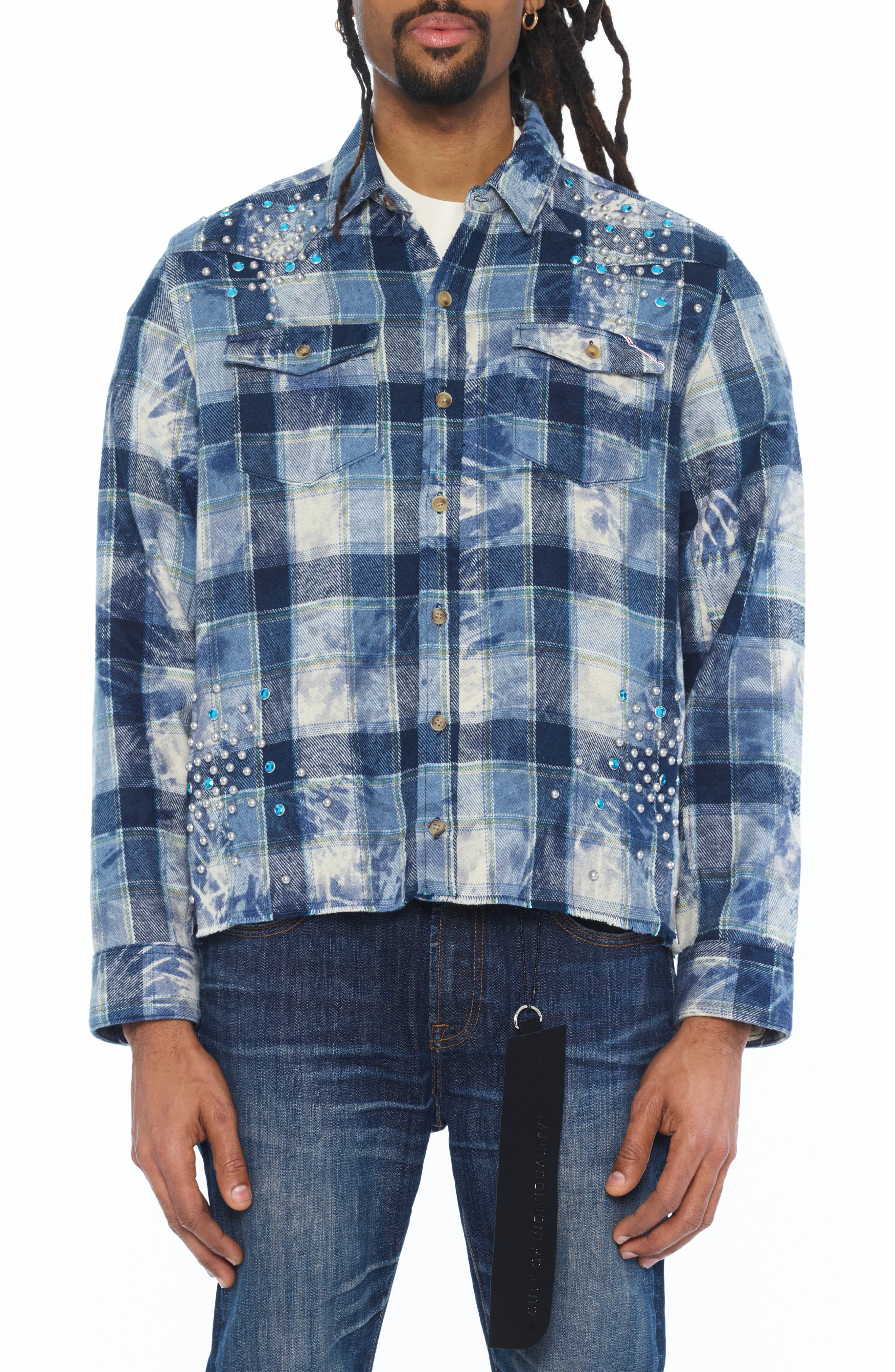 selected BLUE STEEL PLAID