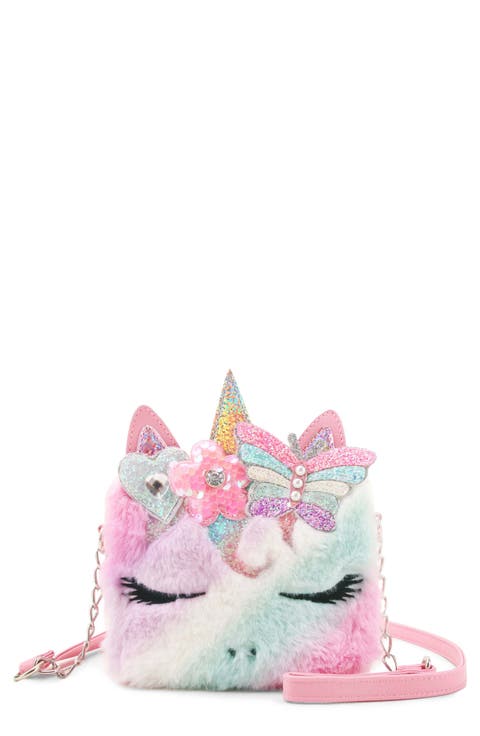 Kids' Miss Gwen Faux Fur Crossbody Bag