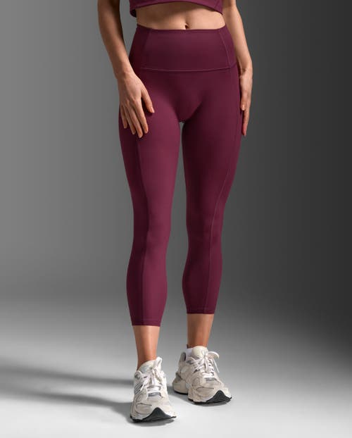 2xu Fluid Hi-rise 7/8 Tights In Multi