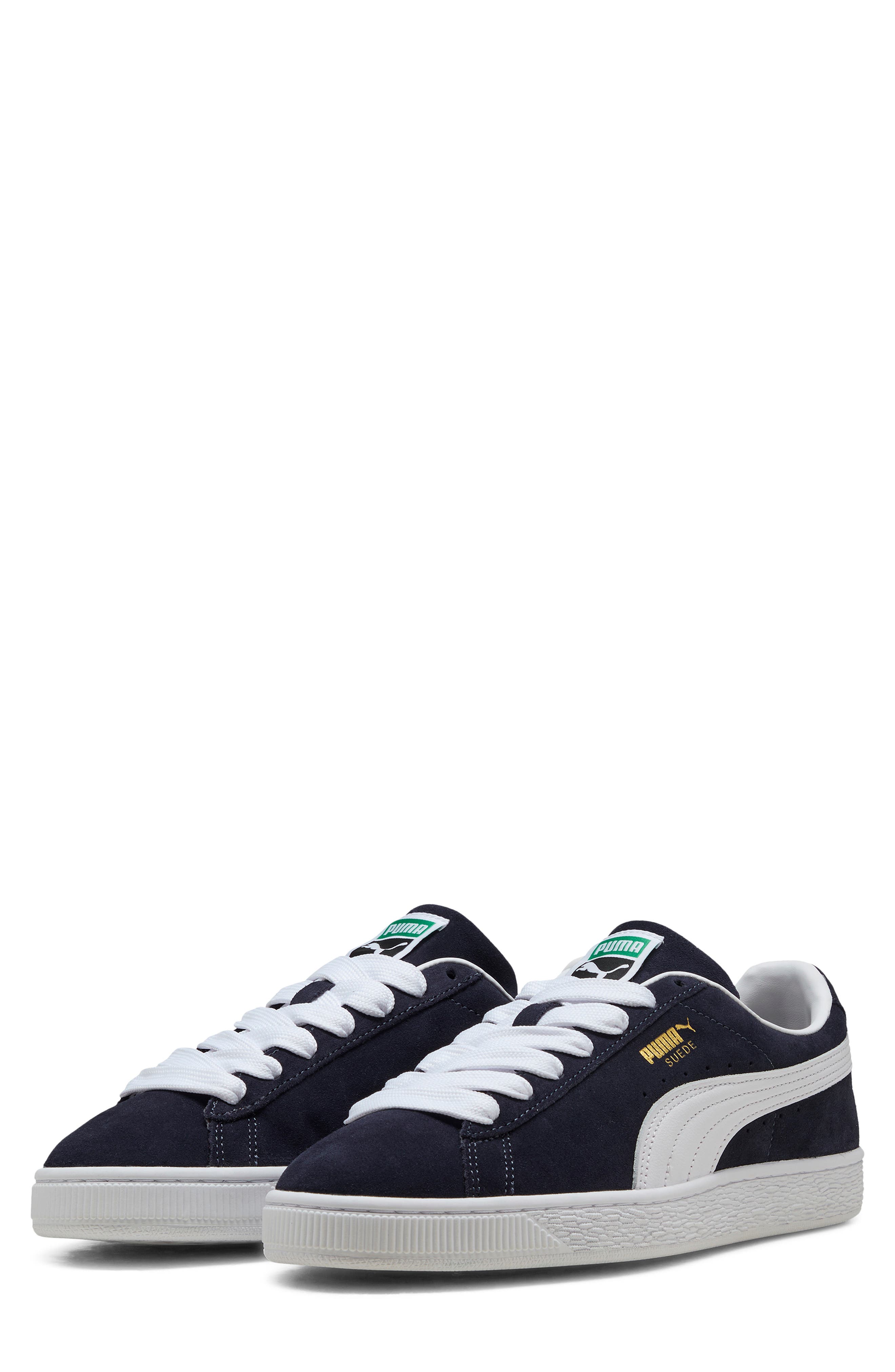 Suede Classic Sneaker, Main, color, PUMA NAVY/ PUMA WHITE