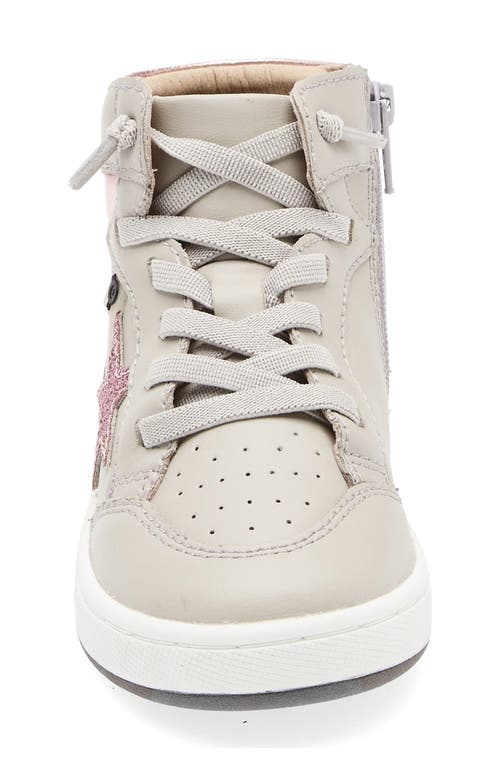 Old Soles Kids' Starling Metallic High Top Sneaker In Metallic
