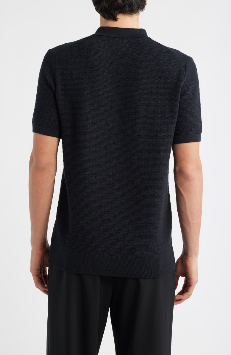 Billy Reid Lachlan Links Polo, Alternate, color, Black