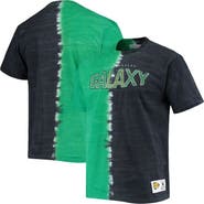 Mitchell & Ness Men's Mitchell & Ness Green LA Galaxy Vertical Tie-Dye Top