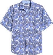 Tommy Bahama Coastal Ease Piña Party IslandZone® Short Sleeve Button-Up Shirt