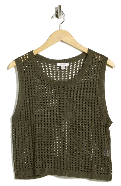 Open Knit Tank