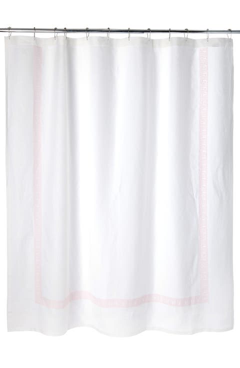 Ophelia Linen Shower Curtain