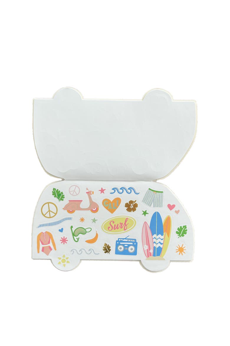 Back to School Surf's Up Sticker and Sketch Book, Alternate, color, Assorted Pre-Pack