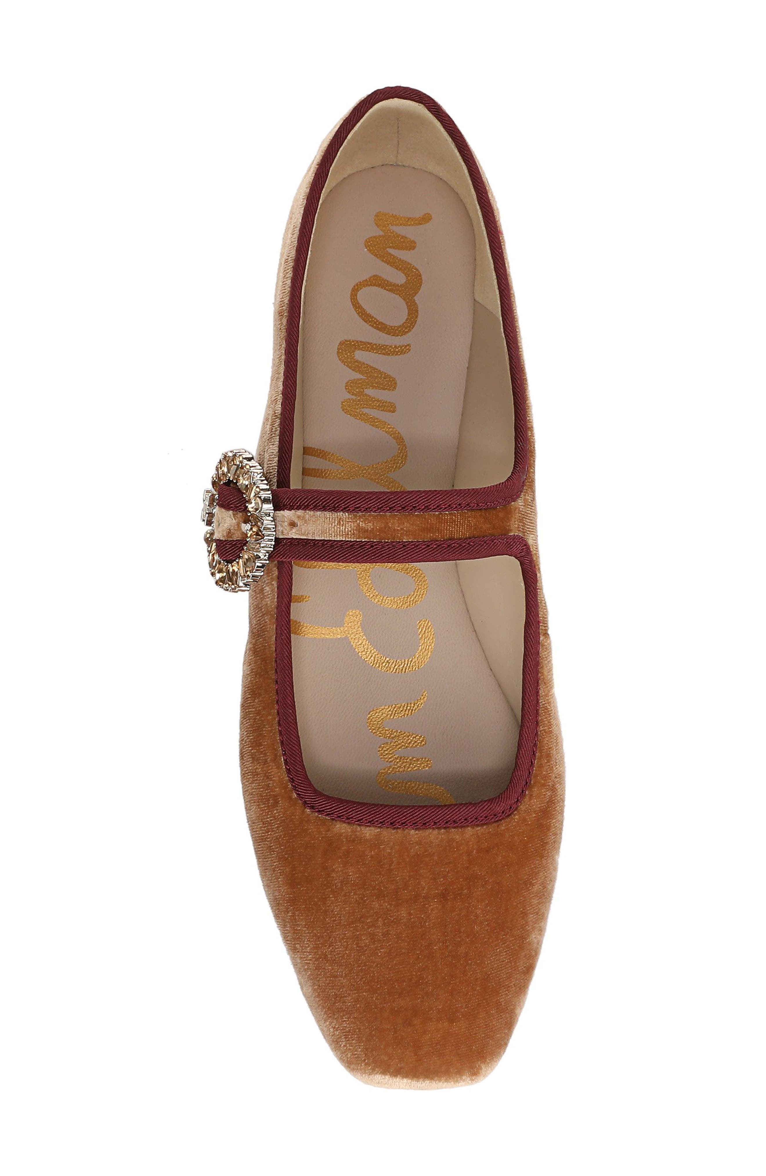 Michaela Mary Jane Flat, Alternate, color, NEW HARVEST BROWN