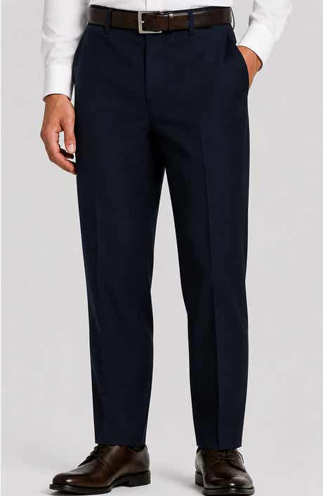 Stefano Modern Fit Wool Trousers
