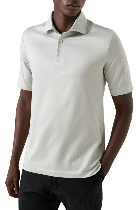 Filo Di Scozia Jacquard Polo