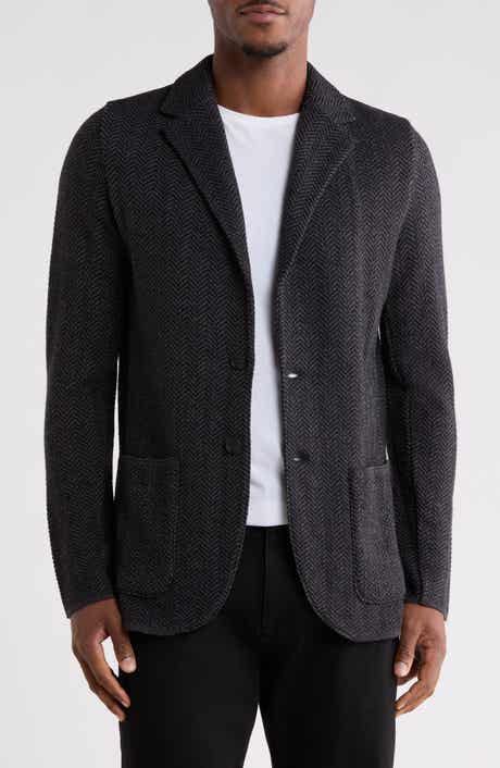 Fortezza Knit Wool Sport Coat
