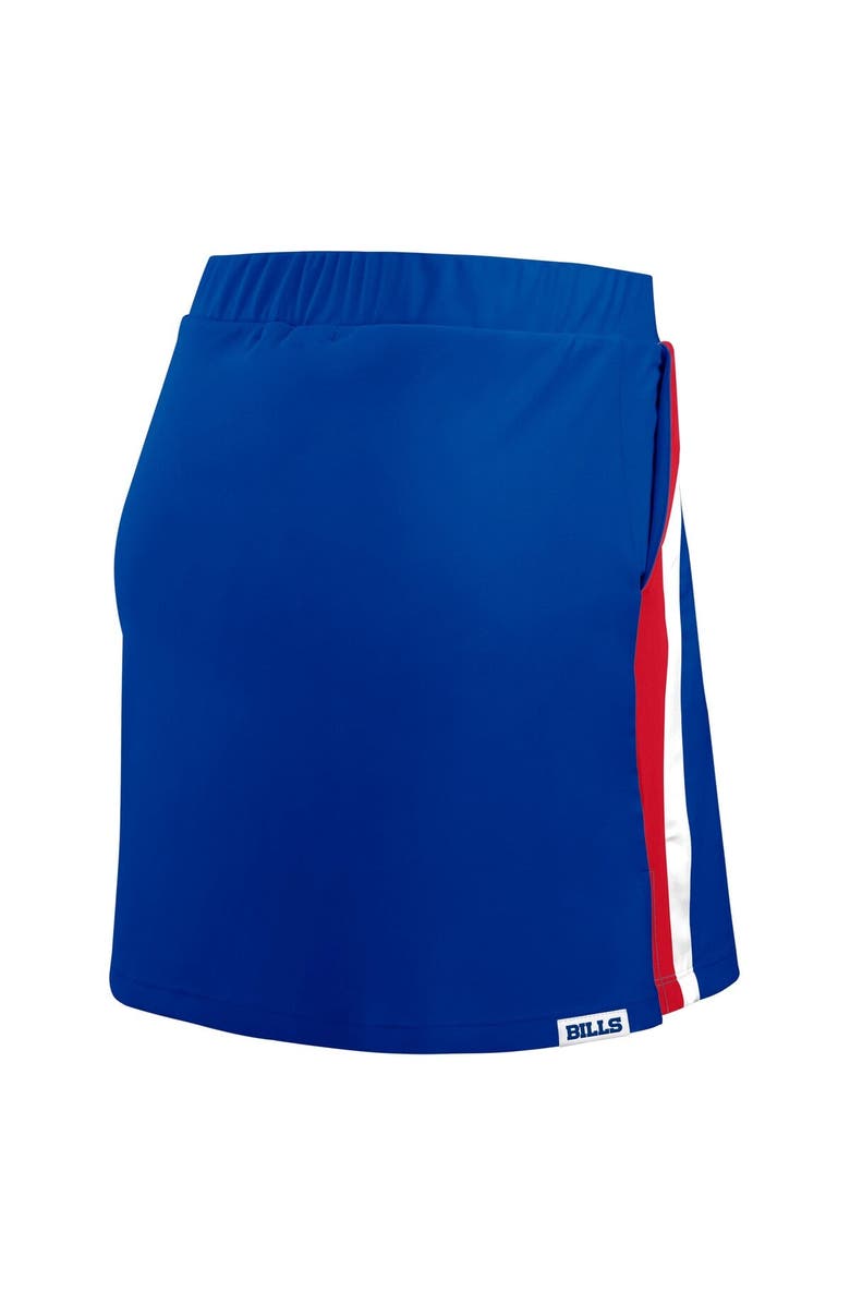 WEAR by Erin Andrews Women's WEAR by Erin Andrews Royal Buffalo Bills Stripe Skort, Alternate, color, 