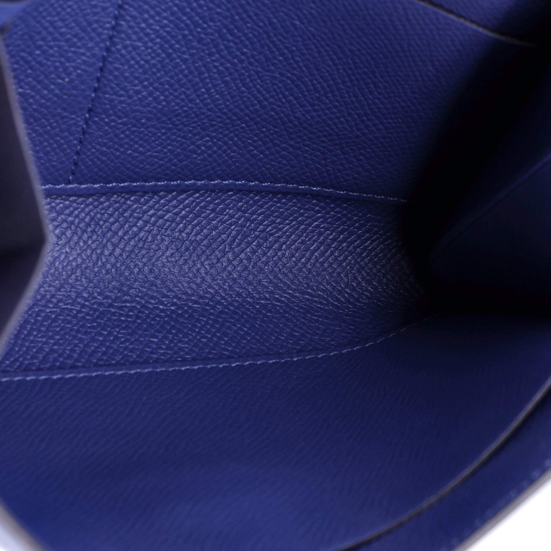 Pre-Owned Hermes Clic Wallet on Strap Epsom 16, Alternate, color, 