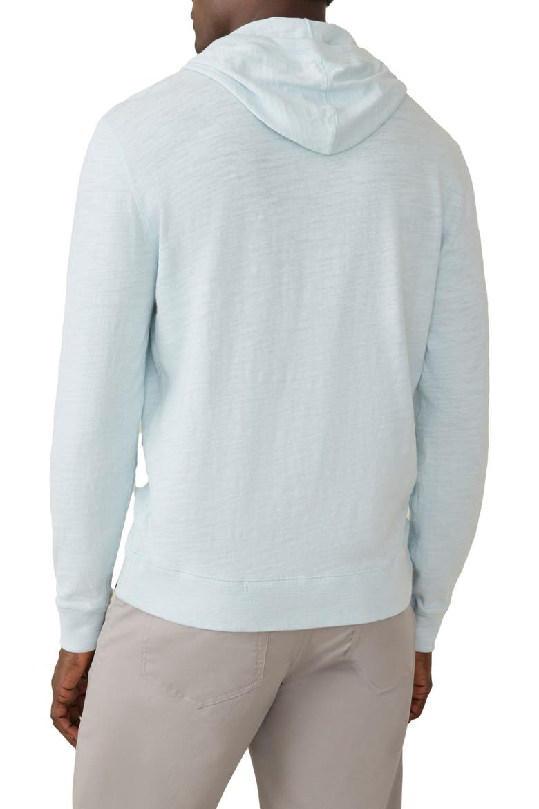Sunwashed Slub Organic Cotton Hoodie, Alternate, color, SKY SURF STRIPE