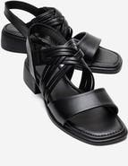 Forever & Always Shoes Livello Leather Multi Strap Sandal