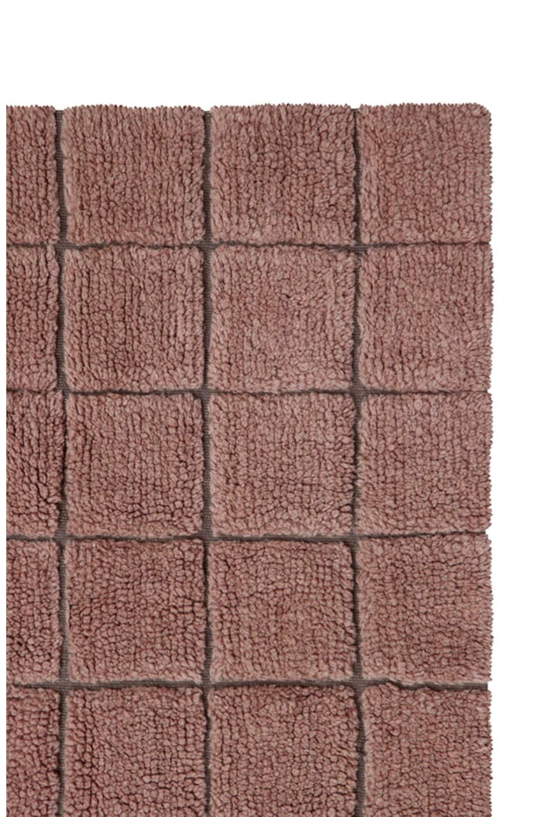 WoolableMosaic Washable Wool Rug, Alternate, color, QUARTZ