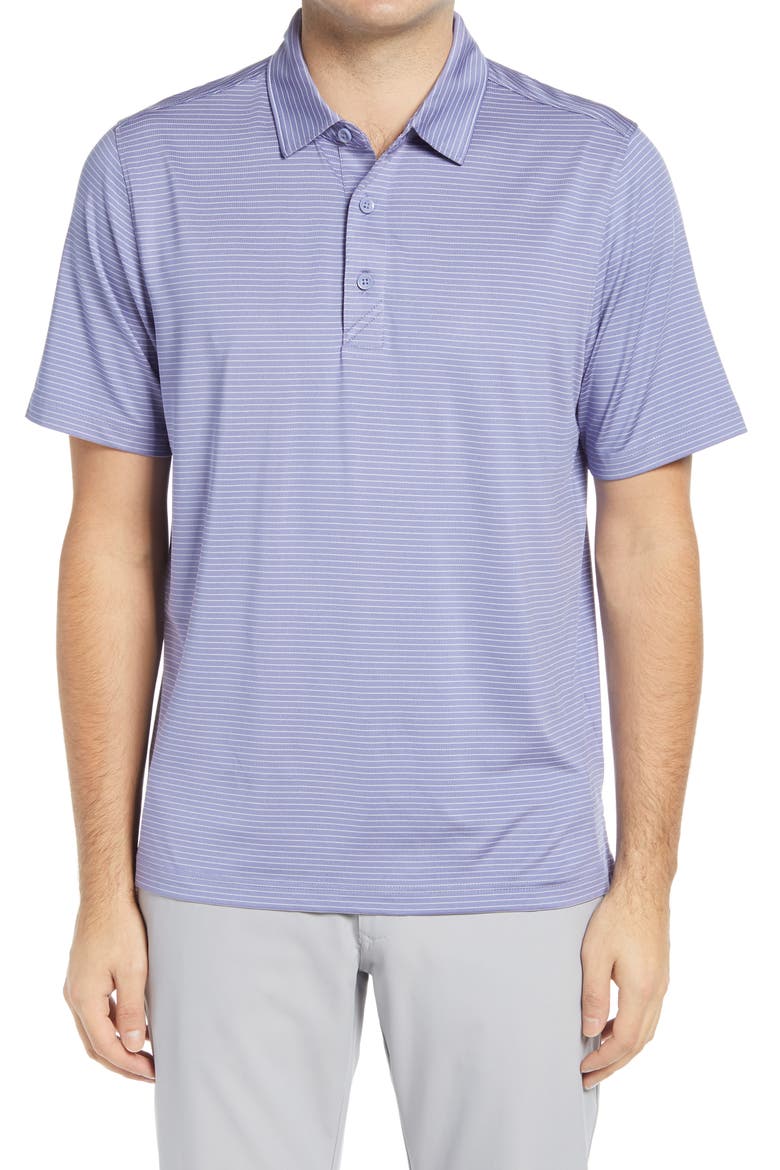 Men's Cutter & Buck Royal THE PLAYERS Florida Gators Collegiate Co-Branded Polo, Main, color, HYACINTH