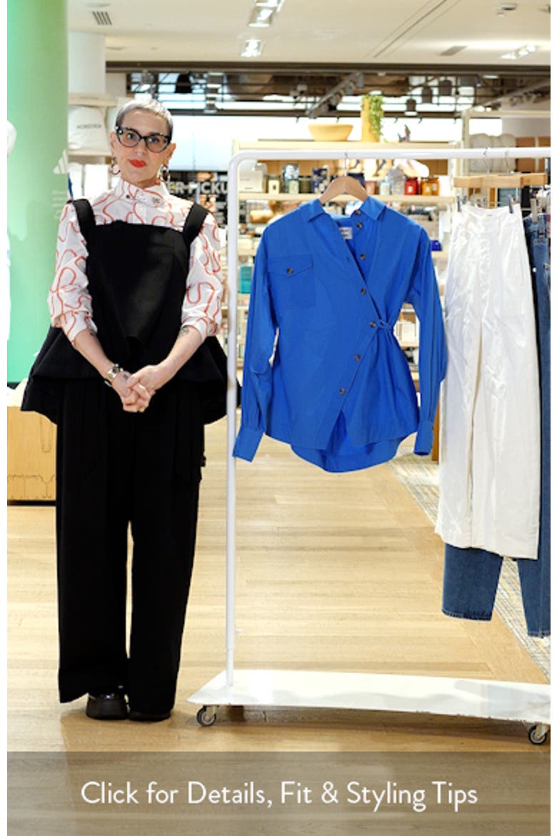 Lux Asymmetrical Organic Cotton Shirt video