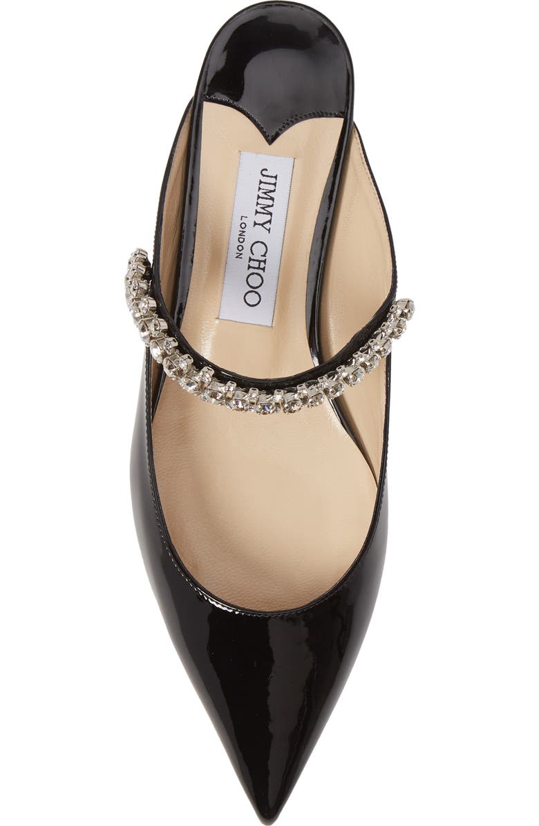 Jimmy Choo Bing Crystal Embellished Flat, Alternate, color,