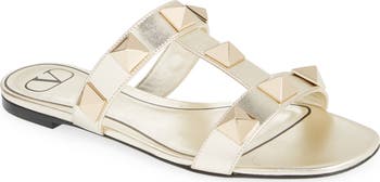 Valentino Garavani Roman Stud Slide Sandal (Women) | Nordstrom